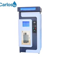 Máquina Expendedora de Agua Potable Pública con Monitoreo Remoto, Purificador de Agua RO, Equipo Expendedor para Estaciones