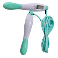 Corde à sauter unisexe robuste avec compteur numérique réglable pour usage domestique et fitness