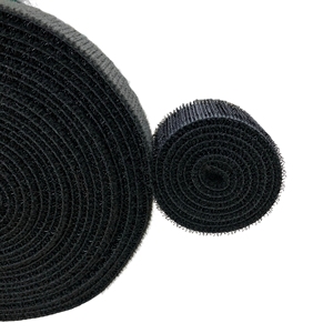 Rouleau de ruban adhésif en tissu double face dos à dos avec crochet et boucle en usine avec logo personnalisé de haute qualité - Product Image 3