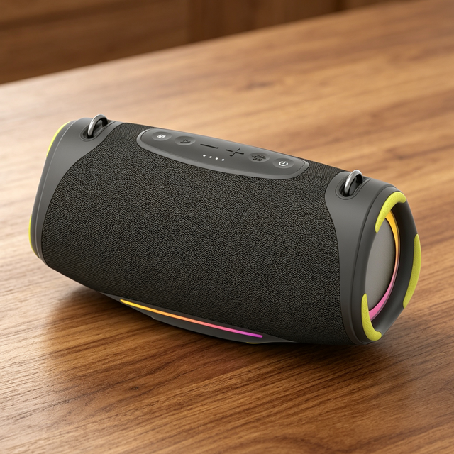 TWS RGB Party Waterproof Portable for 5.3 5000mAh Heavy Capacity Deep Bass Battery Speaker for Mobile Phone & Computer