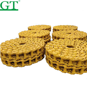 Cadena de oruga lubricada para Topadoras D3 D4 D5 D6 D7 D8 D9R, Conjunto de grupo de zapatas de oruga 4K7080 4K7136 7K2048 5K4354 3Y1355, Fabricado en China - Product Image 6