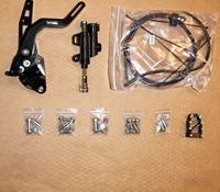 Repose-pieds renforcés en alliage d'aluminium CNC modifiés MIANA pour moto tout-terrain Sur-Ron Surron Ultra Bee, support de frein arrière