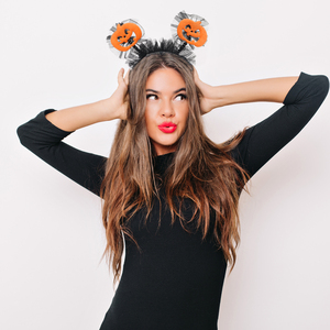 <span class=keywords><strong>Disfraz</strong></span> <span class=keywords><strong>de</strong></span> Halloween Cosplay fiesta Favor araña calabaza murciélago <span class=keywords><strong>bruja</strong></span> sombrero diadema - Product Image 6