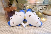 Dessin animé mignon diable Ray poupée Peluches porte-clés peluche Animal Manta Ray en peluche porte-clés enfants fille cadeau marin diable poisson porte-clés