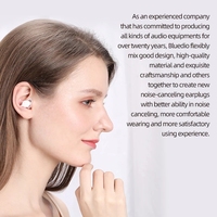 Bluedio — bouchons auriculaires en Silicone, réduction du bruit, isolation phonique, Protection Anti-bruit, accessoires de sécurité, 10 unités