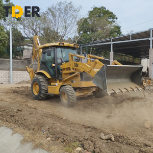 TDER kazıcı 4 tekerlekli sürüş ekskavatör yükleyici 2.<span class=keywords><strong>5Ton</strong></span> Backhoes yükleyici satılık - Product Image 1