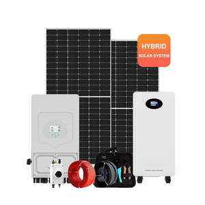 Sistema de Energía Solar E-Nice de 5kw, 5kwh, 5kva, 5000w con Batería de Litio, Panel Solar, Sistema Híbrido Fuera de la Red para el Hogar - Product Image 2