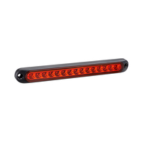 Luce Posteriore LED Rossa Omologata ECE 10-30V, Barra Luminosa Multifunzione per Freni e Posizione, per Camper, Roulotte, Camion, Barche e Rimorchi