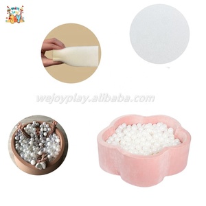 WEJOY Équipement de jeu d'intérieur écologique pour tout-petits, mousse <span class=keywords><strong>rose</strong></span> clair, <span class=keywords><strong>piscine</strong></span> à balles souples pour bébés et enfants - Product Image 3