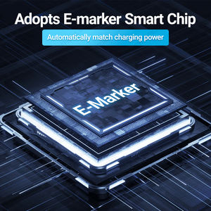 Jeyi fabrika USB4 uzatma kablosu 50cm erkek kadın 40Gbps 240W Thunderbolt 4/<span class=keywords><strong>3</strong></span> uyumlu alüminyum PVC ceket sertifikalı - Product Image 4