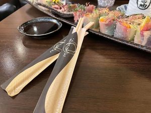 <span class=keywords><strong>Palillos</strong></span> Desechables Ecológicos de Bambú para Restaurantes de <span class=keywords><strong>Sushi</strong></span> <span class=keywords><strong>con</strong></span> Logotipo - Cubiertos al por Mayor Estilo Clásico BABYBEAR - Product Image 3