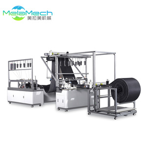 Macchina Bordatrice per Tappeti / Rifinitrice Automatica con Piegatrice Nastro per Bordi di Tessuti in Cotone, Tappeti a Nastro, Rimanenze di Tessuto, Tessuti per Tappezzeria, con PLC - Product Image 2