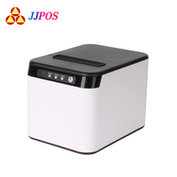 Impresora Térmica de Recibos de 80 mm para Cocina de Restaurante con Cortador Automático, Interfaz USB y LAN, Compatible con Windows/Android/Linux