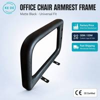Accoudoir fixe pour chaise de bureau, moulage intégré, chaise d'ordinateur ergonomique, support de bras fixe, accessoire de chaise de mobilier