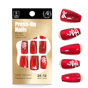 Salón <span class=keywords><strong>de</strong></span> alta calidad Gel suave Prensa en las <span class=keywords><strong>uñas</strong></span> Ojo <span class=keywords><strong>de</strong></span> gato rojo Bailarina corta <span class=keywords><strong>Uñas</strong></span> <span class=keywords><strong>postizas</strong></span> <span class=keywords><strong>Diseños</strong></span> <span class=keywords><strong>de</strong></span> Navidad Pintura plateada <span class=keywords><strong>Uñas</strong></span> <span class=keywords><strong>postizas</strong></span> - Product Image 6