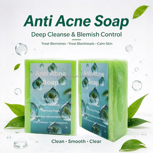 50 Pieces Customized Anti Acne <strong>Soaps</strong> <strong>Skin</strong> Whitening Brightening Dark <strong>Skin</strong> <strong>Antibacterial</strong> <strong>Soap</strong> <strong>bar</strong> <strong>Skin</strong> Care Products <strong>Best</strong> Selling - Product Image 6