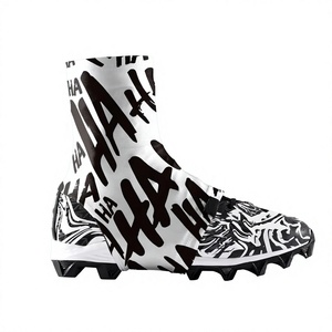 Wholesale American Football Cleats Covers Spats American Football Accessories Sublimation Rugby American Football Cleat Covers - Product Image 1