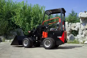 Telehandler dizel EPA4 EURO5 motor TL800 600kg çok fonksiyonlu tarım makineleri mini teleskopik bom kepçe hızlı değişim ile