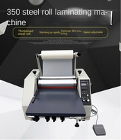 Machine à laminer automatique à grande vitesse à rouleaux larges 350/450 mm Rouleau en acier Froid & Chaud A3/A2 Moteur électrique Vitesse réglable