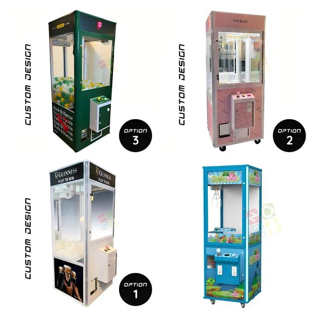 Custom  High Quality Crane Claw Machine Arcade Claw Machine for Sale