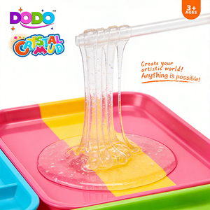 Wholesale Silicone-Kneaded Butter <b>Slime</b> Soft Rubber Playdough & <b>Slime</b> <b>Kit</b> Kids DIY Toys Colorful Oil <b>Slime</b> Toy for Children - Product Image 3