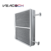 Intercambiador de Calor de Tubo Aletado Industrial SS304/SS316L con Serpentín de Enfriamiento Anticorrosión para Aplicaciones en Ambientes Hostiles