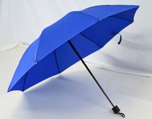 Parapluie manuel en tissu pongé avec impression de logo personnalisé pour cadeaux promotionnels - Product Image 1