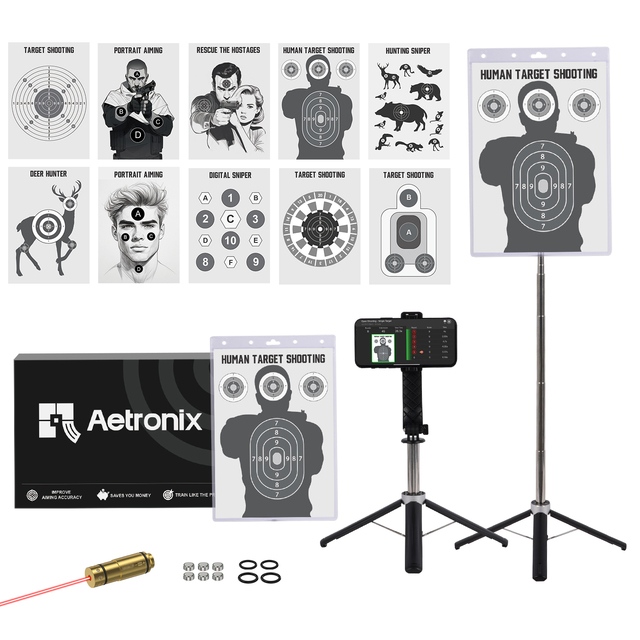 Dry Fire Laser Shooting Training for Shooting Game with Phone App Electronics Laser Target Laser Cartridge System