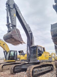 Pelle sur chenilles Volvo EC 480DL 48 tonnes machinerie lourde 90% nouvelle pompe de boîte de vitesses moteur corée utilisée en Stock - Product Image 3