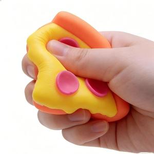 Jouets sensoriels à presser en forme de pizza, carrés, anti-stress, musicaux, pour la décompression et la relaxation, jouets Fidget, très demandés - Product Image 2