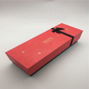 Custom high quality luxury cardboard chocolate gift paper box