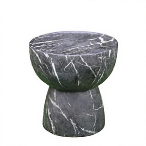 Luxury <b>White</b> Concrete Coffee <b>Table</b> Modern Waterproof Outdoor Durable Designer Furniture for Park Use with 24-Month Warranty - Product Image 1