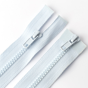 Nhà sản xuất khóa kéo màu tùy chỉnh # 5 # <span class=keywords><strong>7</strong></span> Khóa kéo nhựa nhựa tổng hợp đầu mở 60cm - Product Image 5