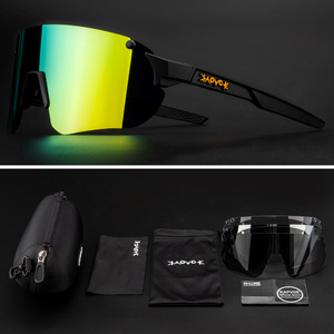 Gafas de Ciclismo KAPVOE Polarizadas Anti-UV con Montura Completa, Correa Ajustable, Multifuncionales para Uso en Exteriores - Product Image 1