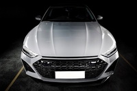 جودة عالية 21-نظام بارد ومناسب لأودي S6 S7 C8 T من ألياف الكربون الجاف نظام بارد