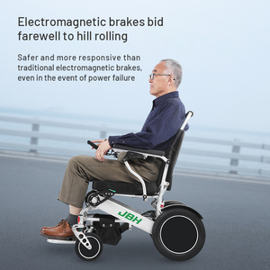 Cadeira de rodas elétrica Black Metal Ce Alumínio Alloy Electric <span class=keywords><strong>Chair</strong></span> Cable com <span class=keywords><strong>Chair</strong></span> Control Device Cadeira motorizada Stand up Price - Product Image 3