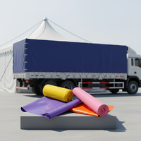 Bâche de camion Masigns M-T-201 610gsm 1000*1000D 20*22 en PVC enduit pour la protection des charges de camions et poids lourds
