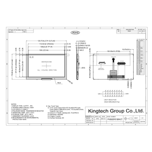 Oem <span class=keywords><strong>5</strong></span> inch 800*480 MIPI-2/4 Lane giao diện 400nits TFT <span class=keywords><strong>LCD</strong></span> <span class=keywords><strong>5</strong></span> inch cảm ứng điện dung Panel <span class=keywords><strong>LCD</strong></span> module icn6211/ft5426 - Product Image 5
