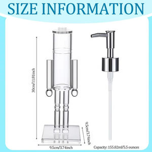 LM LM25531 New <b>Nutcracker</b> Plastic Liquid Soap Dispenser <b>Christmas</b> <b>Decorations</b> 2026 - Product Image 5