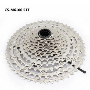 Grupo <span class=keywords><strong>SHIMANO</strong></span> <span class=keywords><strong>DEORE</strong></span> M6100 de 12 velocidades con cadena trasera de palanca de cambios MT510 soporte inferior y piñón de casete 11-50T 52T - Product Image 6