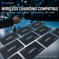 Carte-clé numérique NFC personnalisée compatible WPC 13,56 MHz pour véhicule électrique (VE) – Carte d'accès sans clé intelligente pour véhicules à énergie nouvelle