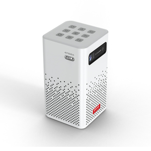 Mini Proyector Portátil Digital DLP LED BT con Altavoz de Música, Cine en Casa, Reproductor de Películas Android, Smart TV HD - Product Image 1