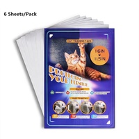 Abendo Star Products 8 feuilles ruban Anti-chat Double face, taille personnalisée, ruban Anti-griffes pour chats, 2023