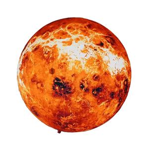 Globos de planeta inflables gigantes de Marte con luz LED Globos de sistema solar de PVC para eventos Publicidad Inflables - Product Image 1