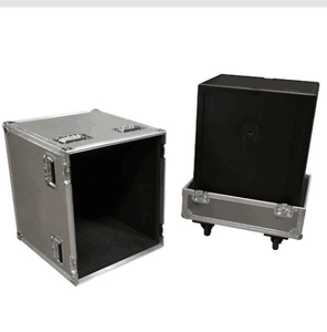 Đen cứng du lịch trường hợp chuyến bay phổ kép phong cách Loa trường hợp chuyến bay cho 2 thiết bị lưu trữ tùy chỉnh bánh xe trường hợp chuyến bay - Product Image 3