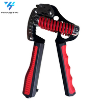 Compteur intégré de haute qualité 5-60kg pince à main fortifiant lourd Silicone sport doigt extenseur poignet en acier