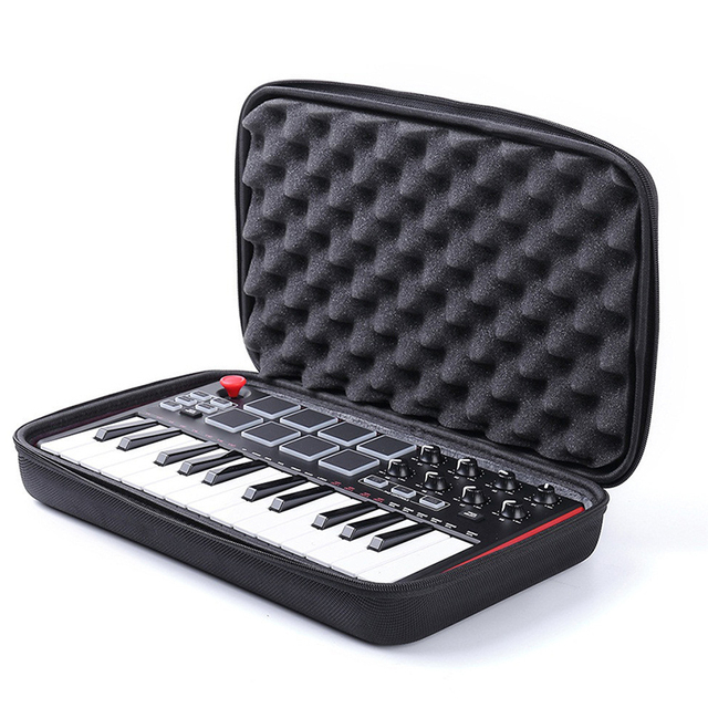 Manufacturer in Stock AKAI MPK MIni Receiving Stand Black Case Protective Cover Keyboard Box EVA Pack Portable