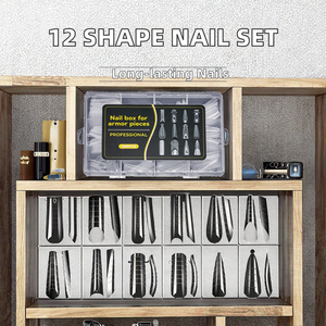288 pièces ensemble français <span class=keywords><strong>faux</strong></span> <span class=keywords><strong>ongles</strong></span> conseils mixte Extension rapide ABS plastifié <span class=keywords><strong>ongles</strong></span> formes papillon acrylique Extension <span class=keywords><strong>ongles</strong></span> modèles - Product Image 3