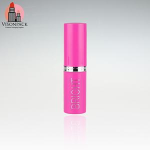 <span class=keywords><strong>Precio</strong></span> de fábrica personalizado Pantone colores cilindro <span class=keywords><strong>Chapstick</strong></span> contenedor con banda plateada bala lápiz labial bálsamo labial paquete imprimir logotipos - Product Image 4