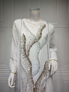 Parfait dames été turc Abaya revers motif de fleurs délicates imprimé robe florale Abaya femmes robe musulmane - Product Image 6